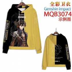 Genshin Impact Full color hood...