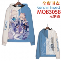 Genshin Impact Full color hood...