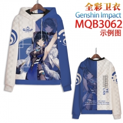 Genshin Impact Full color hood...