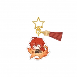 Genshin Impact Epoxy Keychain ...