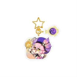Genshin Impact Epoxy Keychain ...