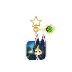 Genshin Impact Epoxy Keychain ...