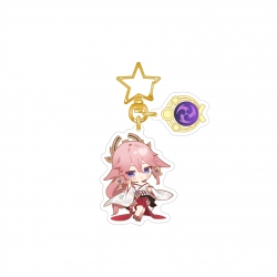 Genshin Impact Epoxy Keychain ...