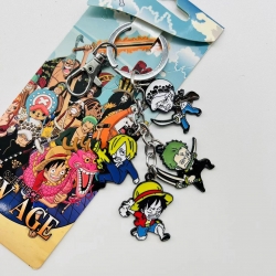 One Piece anime cartoon keycha...