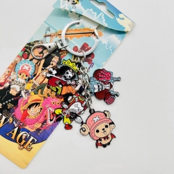 One Piece anime cartoon keycha...