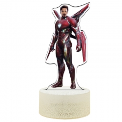 Iron Man Color Acrylic Night L...