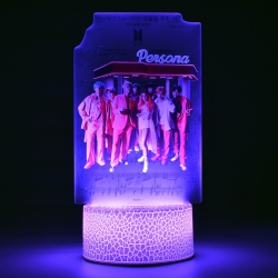 BTS Color Acrylic Night Light ...