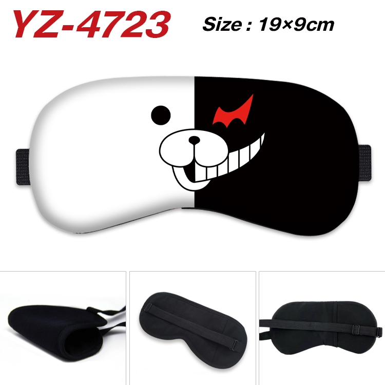 Dangan-Ronpa animation ice cotton eye mask without ice bag price for 5 pcs YZ-4723