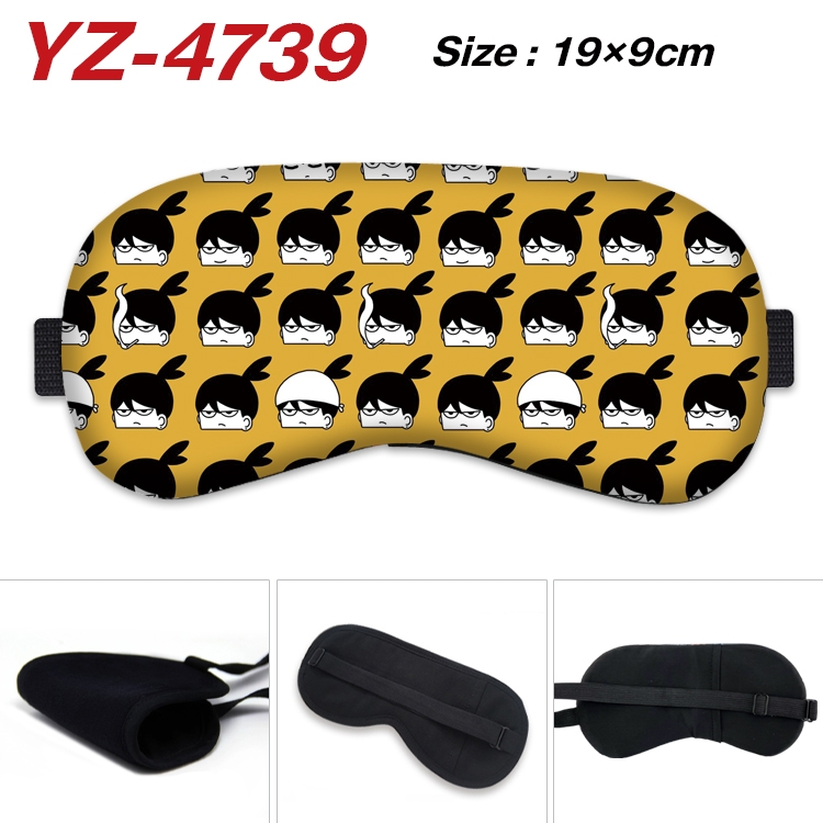 Chainsaw man animation ice cotton eye mask without ice bag price for 5 pcs  YZ-4739