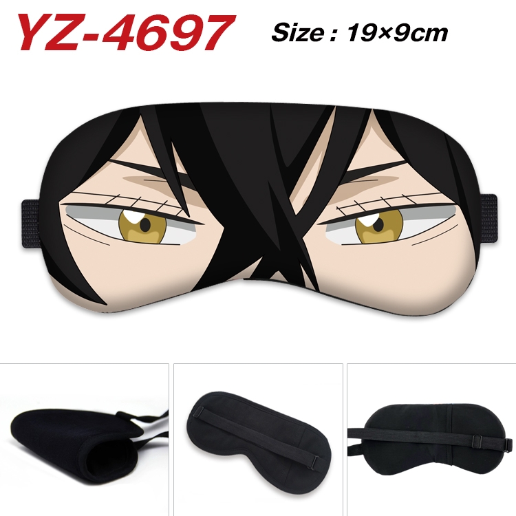 black clover animation ice cotton eye mask without ice bag price for 5 pcs  YZ-4697