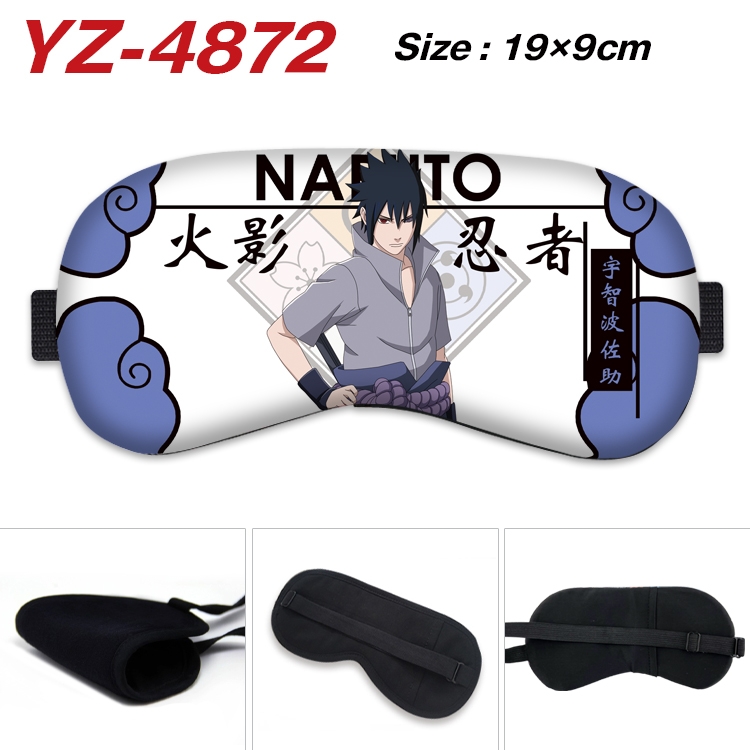 Naruto animation ice cotton eye mask without ice bag price for 5 pcs YZ-4872