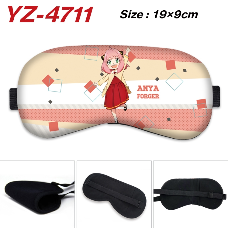 SPY×FAMILY animation ice cotton eye mask without ice bag price for 5 pcs YZ-4711