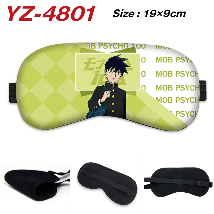 Mob Psycho 100 animation ice cotton eye mask without ice bag price for 5 pcs YZ-4801