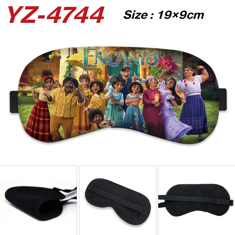 full house of magic animation ice cotton eye mask without ice bag price for 5 pcs YZ-4744