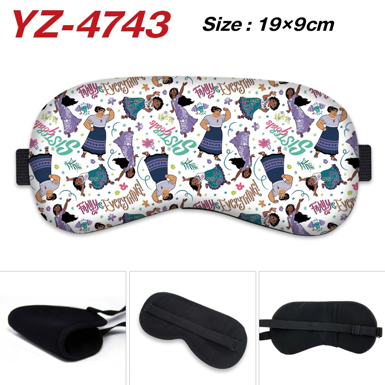 full house of magic animation ice cotton eye mask without ice bag price for 5 pcs YZ-4743