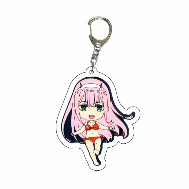 DARLING in the FRANX Anime Acrylic Keychain Charm price for 5 pcs 5335