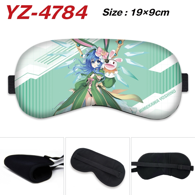 Date-A-Live animation ice cotton eye mask without ice bag price for 5 pcs  YZ-4784