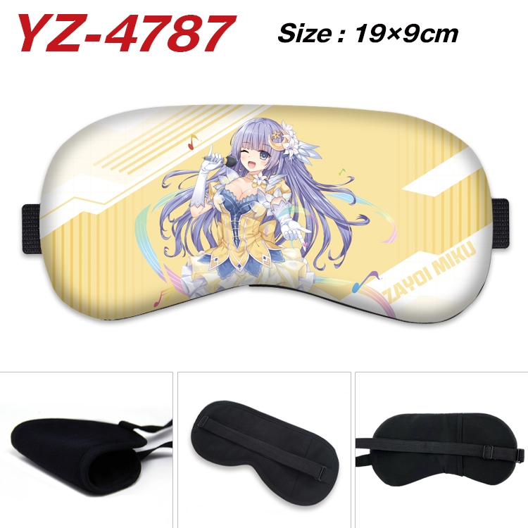 Date-A-Live animation ice cotton eye mask without ice bag price for 5 pcs YZ-4787