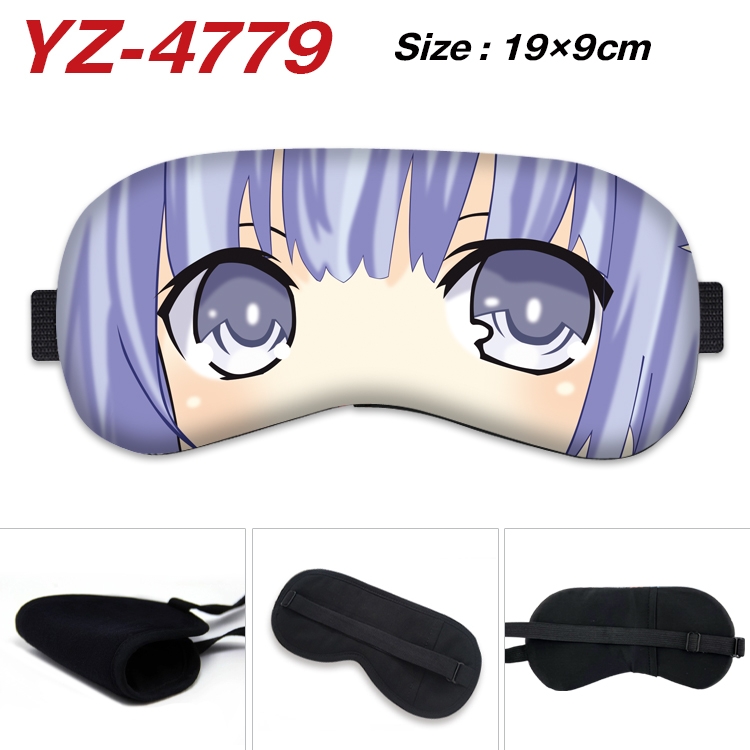 Date-A-Live animation ice cotton eye mask without ice bag price for 5 pcs  YZ-4779