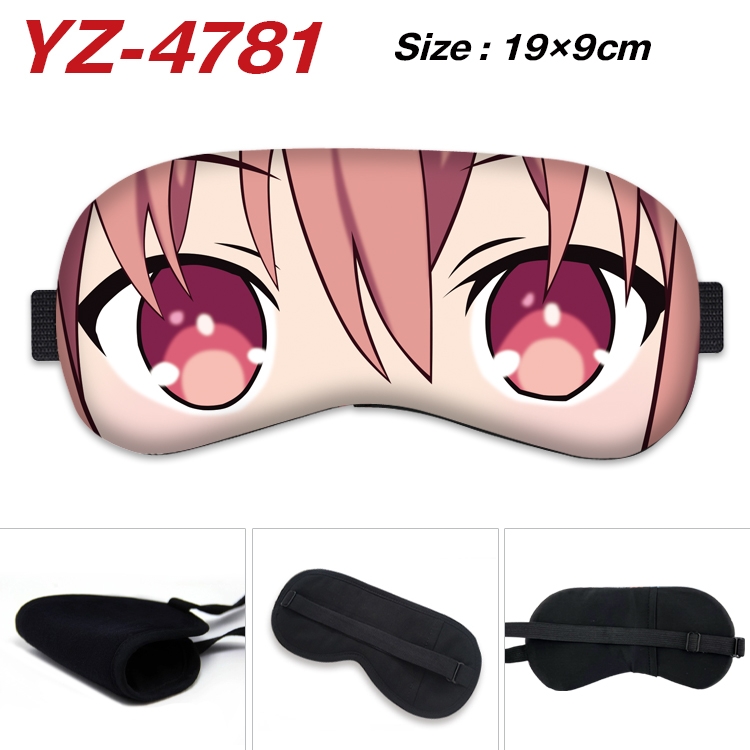 Date-A-Live animation ice cotton eye mask without ice bag price for 5 pcs YZ-4781