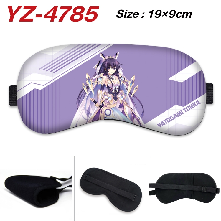 Date-A-Live animation ice cotton eye mask without ice bag price for 5 pcs YZ-4785