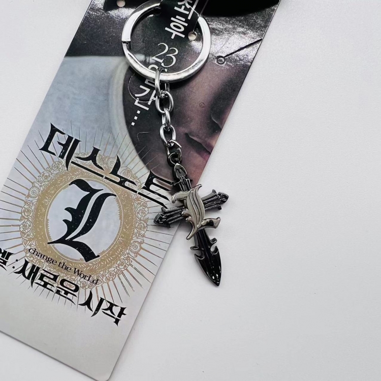Death note Animation peripheral metal 2 pendant keychain price for 5 pcs 303