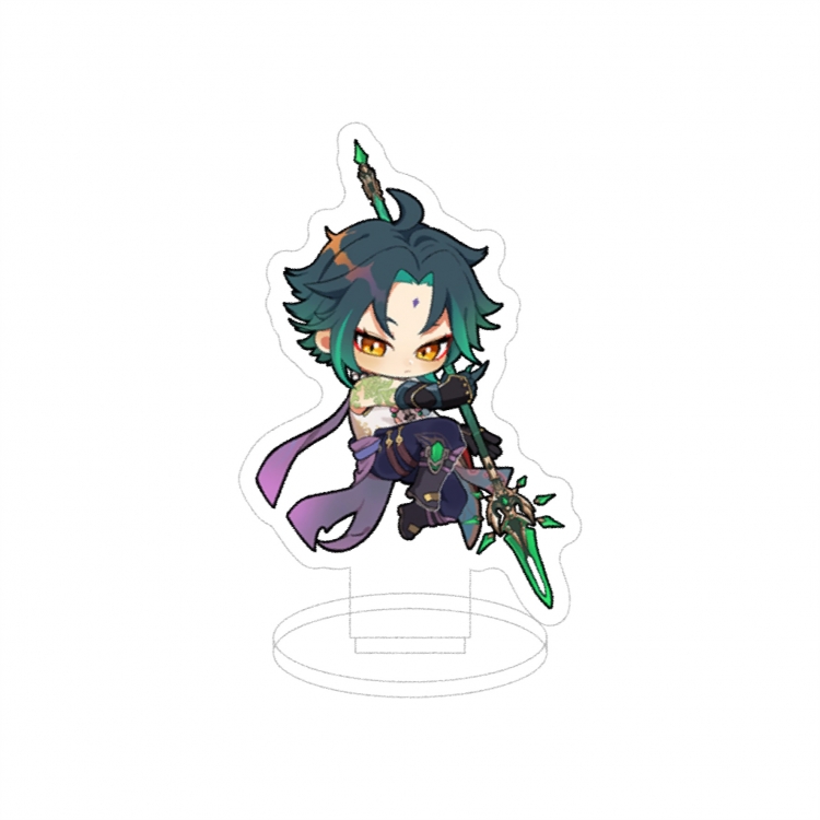Genshin Impact Anime characters acrylic Standing Plates Keychain 10cm
