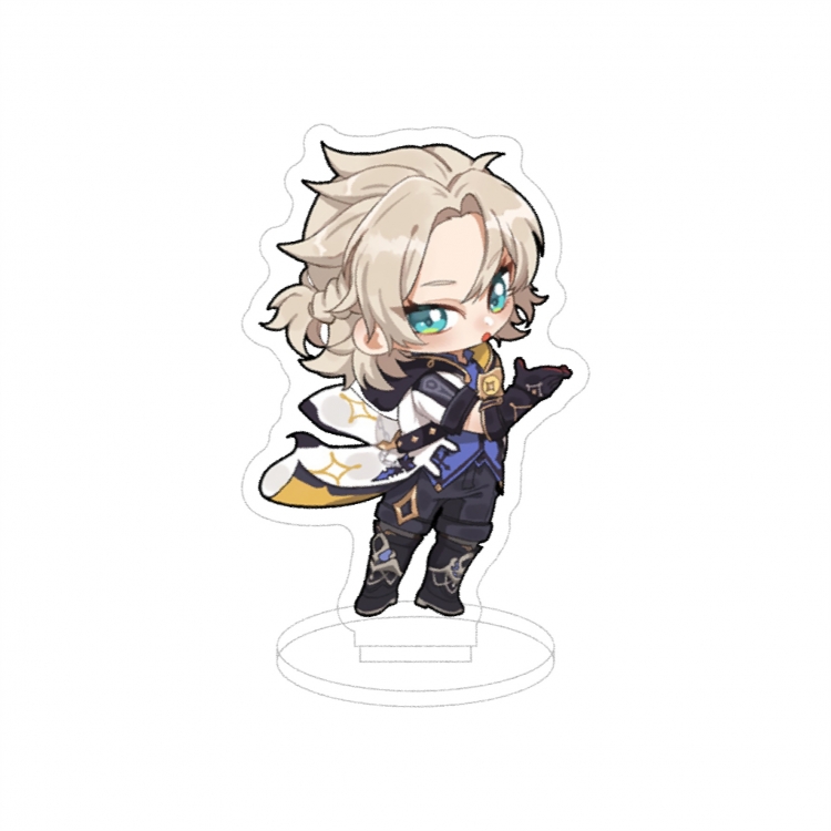 Genshin Impact Anime characters acrylic Standing Plates Keychain 10cm