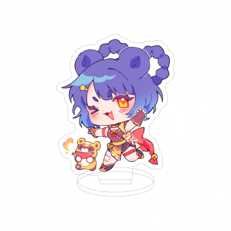 Genshin Impact Anime characters acrylic Standing Plates Keychain 10cm