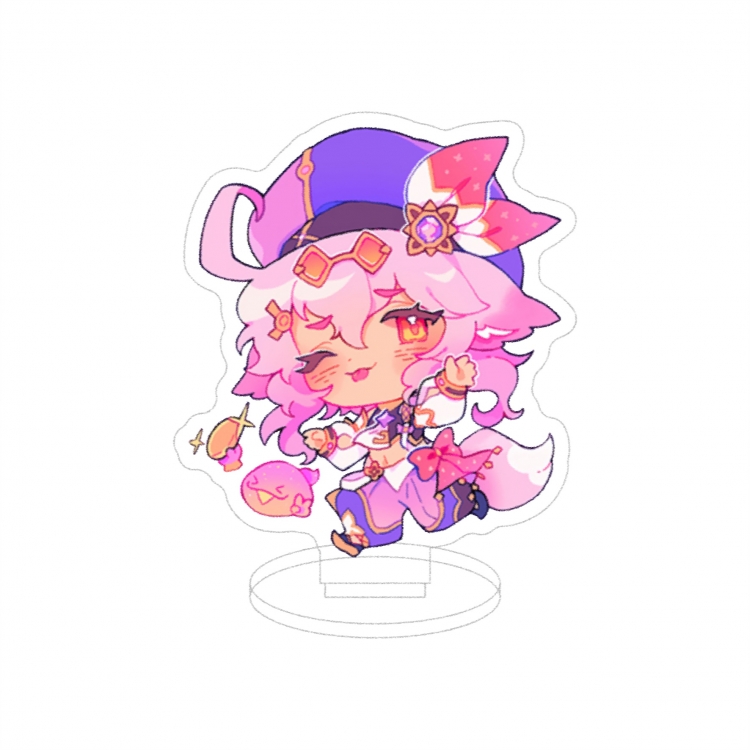Genshin Impact Anime characters acrylic Standing Plates Keychain 10cm