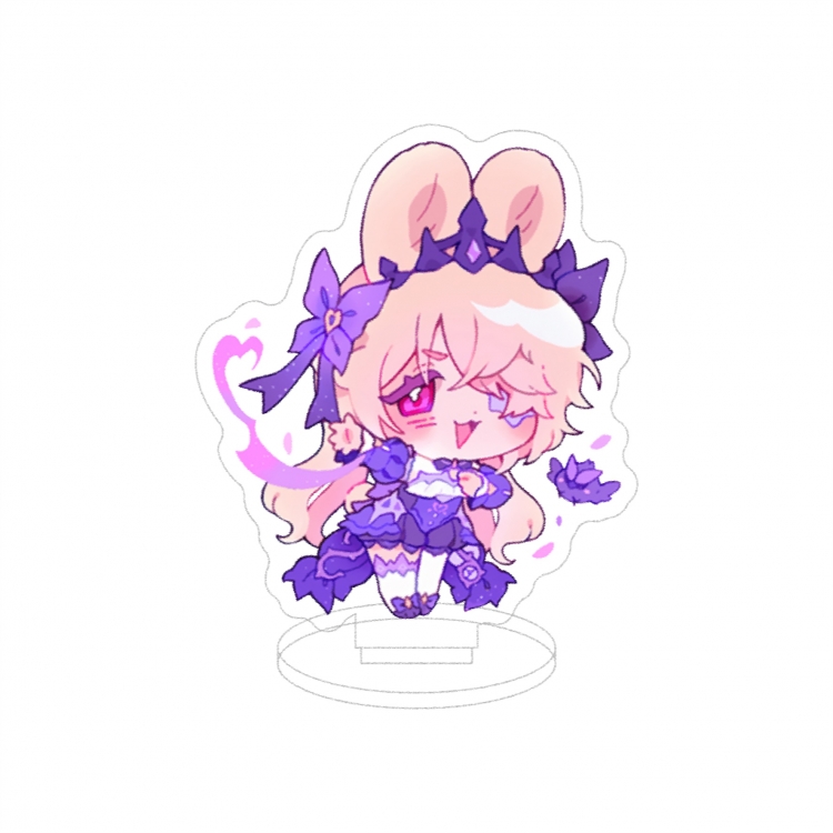 Genshin Impact Anime characters acrylic Standing Plates Keychain 10cm