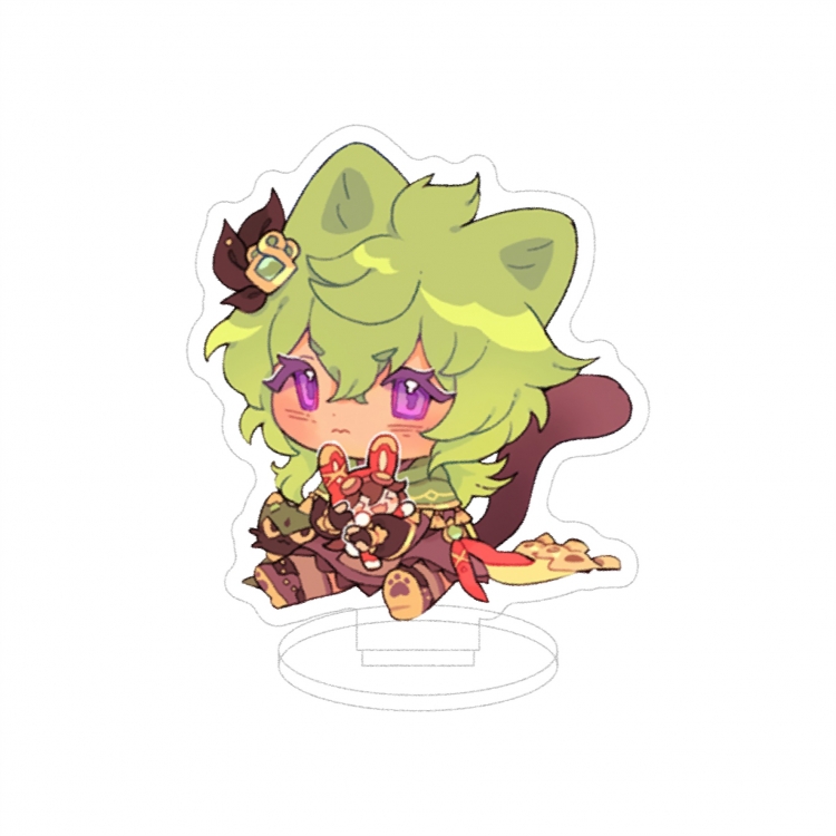 Genshin Impact Anime characters acrylic Standing Plates Keychain 10cm