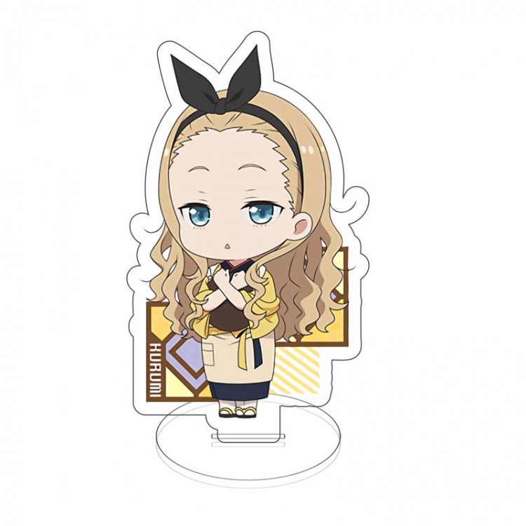 Lycoris Recoil Anime characters acrylic Standing Plates Keychain 10cm