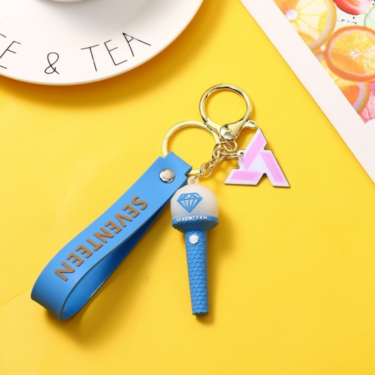 Three dimensional rescue rod key chain pendant