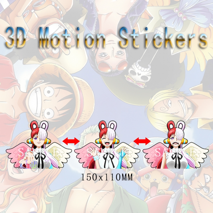 One Piece Magic 3D HD variable map car computer animation stickers price for 2 pcs