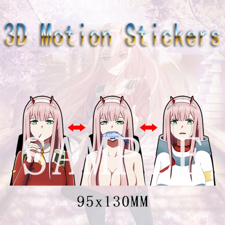 DARLING in the FRANX Magic 3D HD variable map car computer animation stickers price for 2 pcs