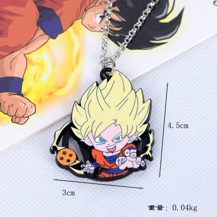 DRAGON BALL Rotating necklace pendant  price for 5 pcs