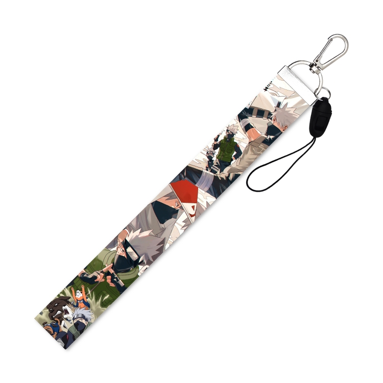 Naruto Silver buckle lanyard mobile phone rope 22.5CM   price for 10