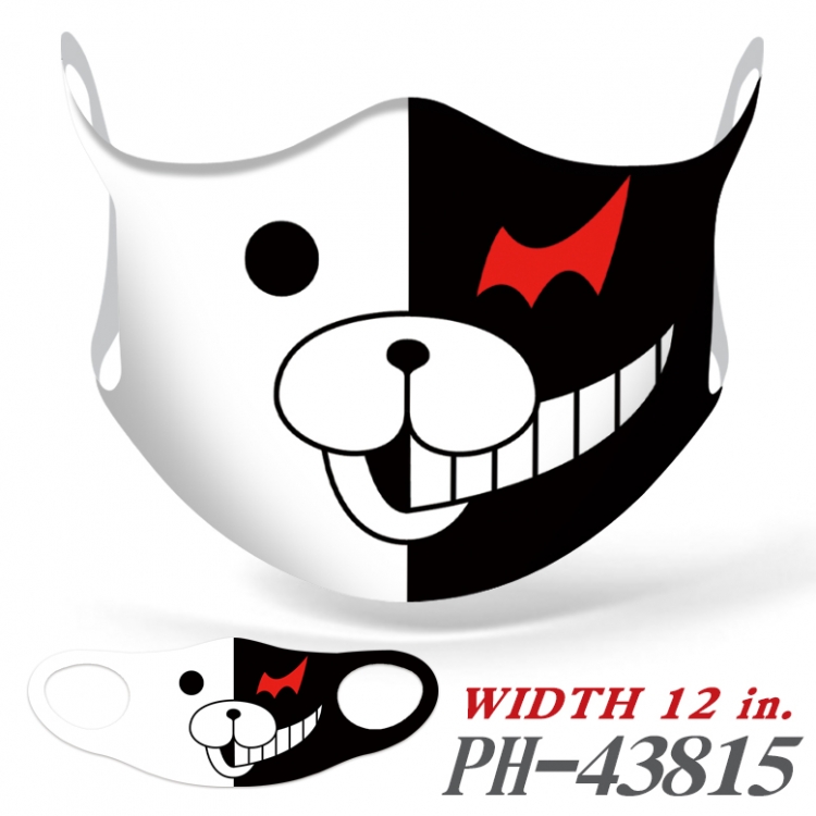 Dangan-Ronpa Full color Ice silk seamless Mask  price for 5 pcs PH-43815A