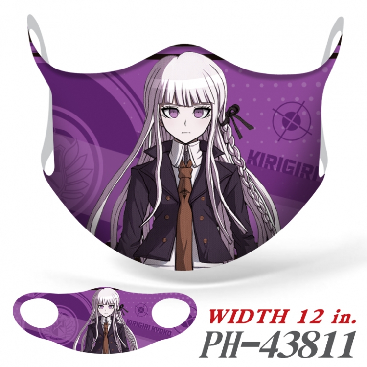 Dangan-Ronpa Full color Ice silk seamless Mask  price for 5 pcs PH-43811A