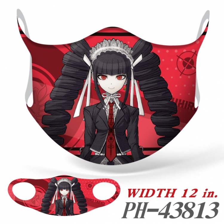 Dangan-Ronpa Full color Ice silk seamless Mask  price for 5 pcs PH-43813A