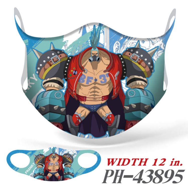 One Piece Full color Ice silk seamless Mask  price for 5 pcs PH-43895A