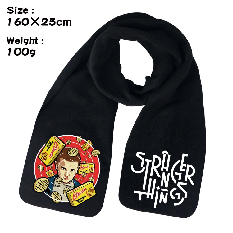 Stranger Things Anime fleece scarf bib 160X25CM 