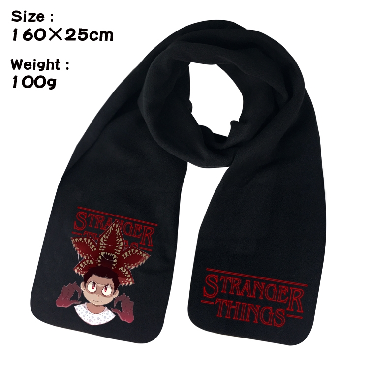 Stranger Things Anime fleece scarf bib 160X25CM 