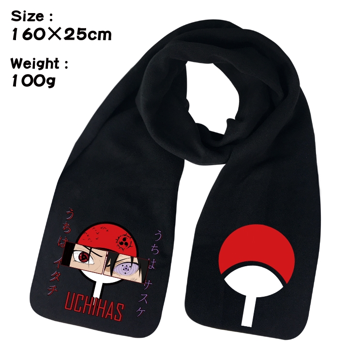 Naruto Anime fleece scarf bib 160X25CM 