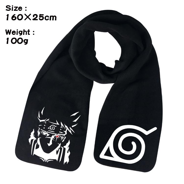 Naruto Anime fleece scarf bib 160X25CM 