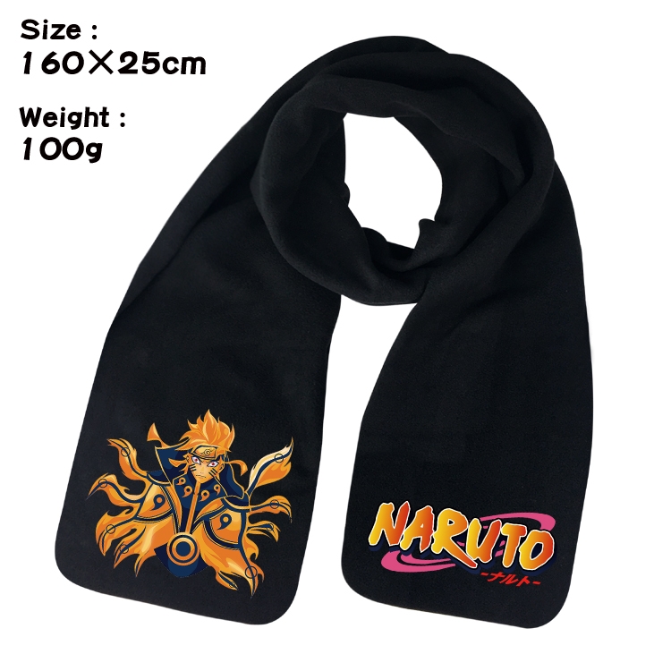 Naruto Anime fleece scarf bib 160X25CM 