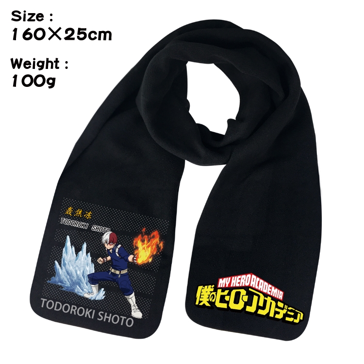 My Hero Academia Anime fleece scarf bib 160X25CM 