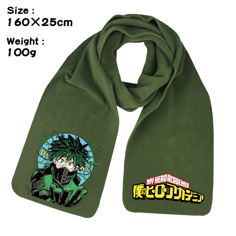 My Hero Academia Anime fleece scarf bib 160X25CM 