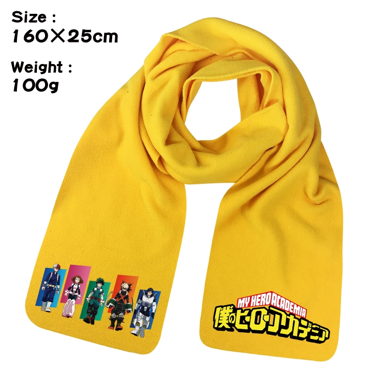 My Hero Academia Anime fleece scarf bib 160X25CM 